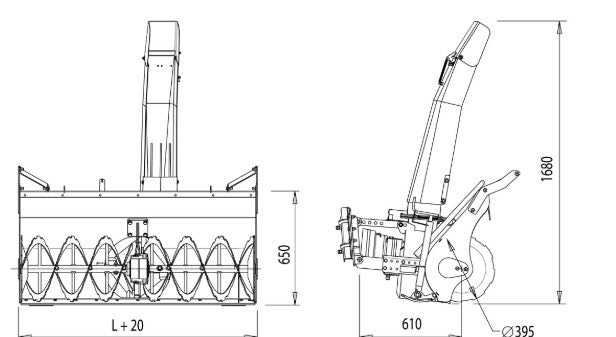 TURBINA NEVE HORUS V1000